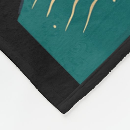 Panda Surfing Japanese _2 Fleecedecke (Ecke)