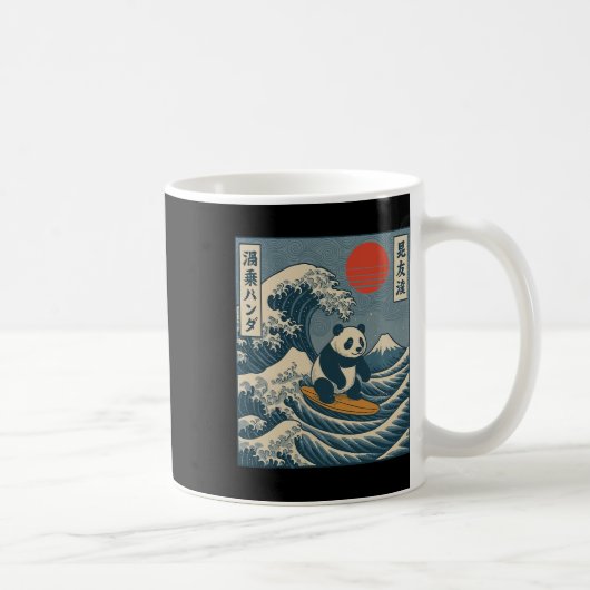 Panda Surft Japan _6 Kaffeetasse (Rechts)