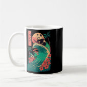 Panda Surft Japanisch _2 Kaffeetasse (Links)