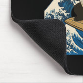 Panda Surft Japanisch _3 Mousepad (Ecke)
