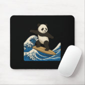 Panda Surft Japanisch _3 Mousepad (Mit Mouse)