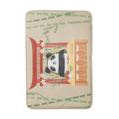 Panda, Sushi Badematte (Vorderseite Vertikal)