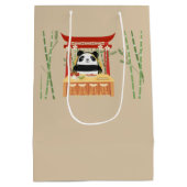 Panda, Sushi Mittlere Geschenktüte (Rückseite)