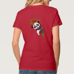 Panda Süßes Design T-Shirt