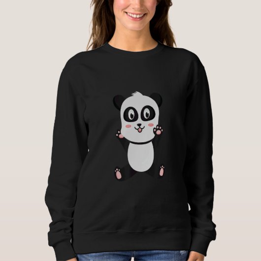 Panda Sweatshirt (Vorderseite)
