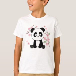 Panda Sweet Animes for Children Kawaii Pandas T-Shirt