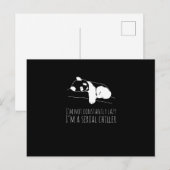 Panda Sweet Funny Funny Koala Animals Postkarte (Vorne/Hinten)