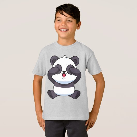 Panda T - Shirt (Vorne ganz)