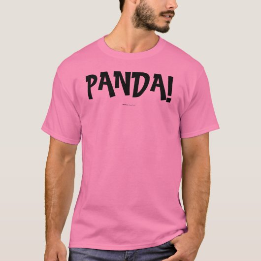 PANDA! T-Shirt (Vorderseite)