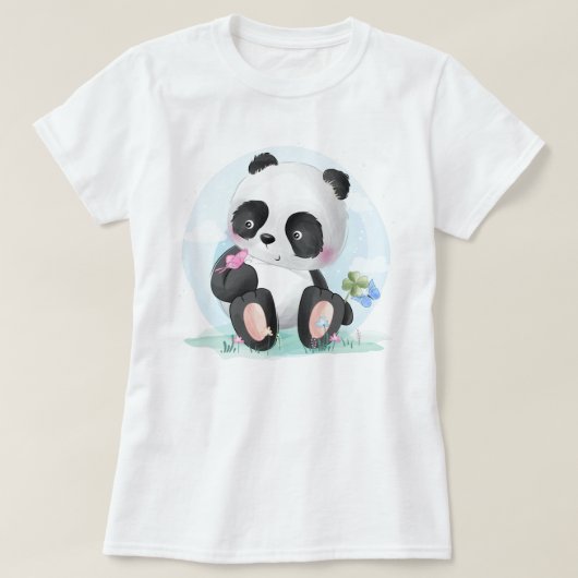 Panda T - Shirt (Design vorne)