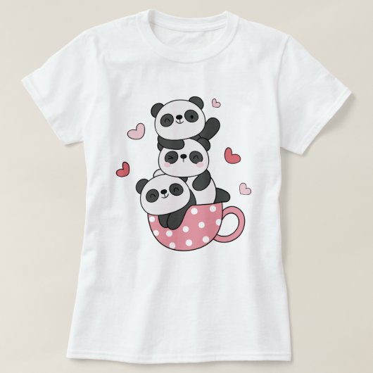 Panda T - Shirt (Design vorne)