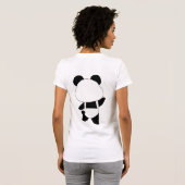 Panda T-Shirt (Schwarz voll)