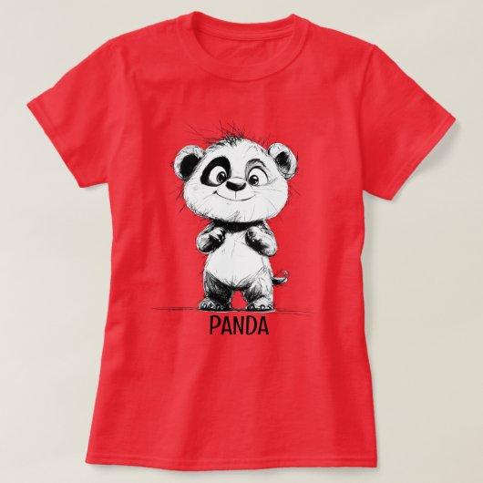 Panda T-Shirt (Design vorne)