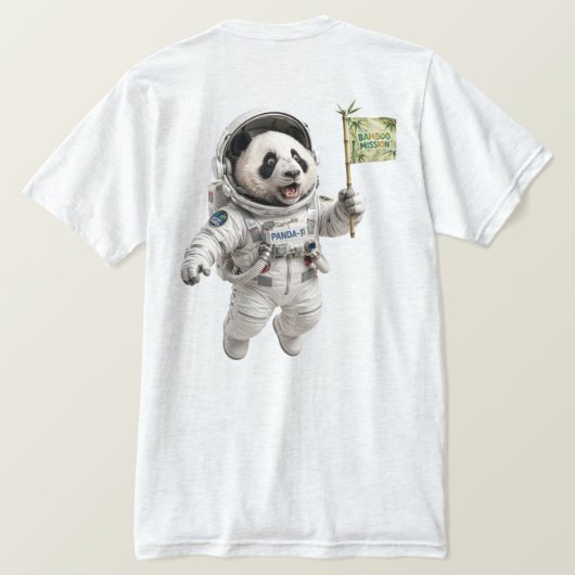 Panda T-Shirt (Design Rückseite)