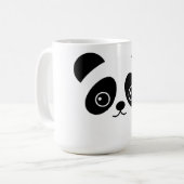 Panda-Tasse Kaffeetasse (Vorderseite Links)
