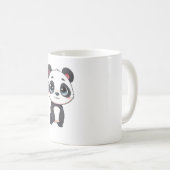 Panda-Tasse Kaffeetasse (VorderseiteRechts)