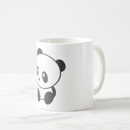 Panda-Tasse Kaffeetasse (VorderseiteRechts)