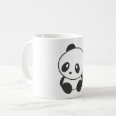 Panda-Tasse Kaffeetasse (Vorderseite Links)