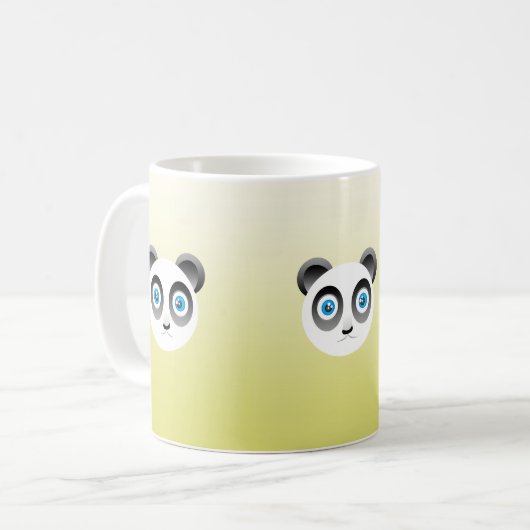 Panda-Tasse Kaffeetasse (Vorderseite Links)