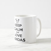 Panda-Tasse Kaffeetasse (VorderseiteRechts)