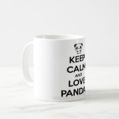 Panda-Tasse Kaffeetasse (Vorderseite Links)