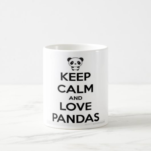 Panda-Tasse Kaffeetasse (Mittel)