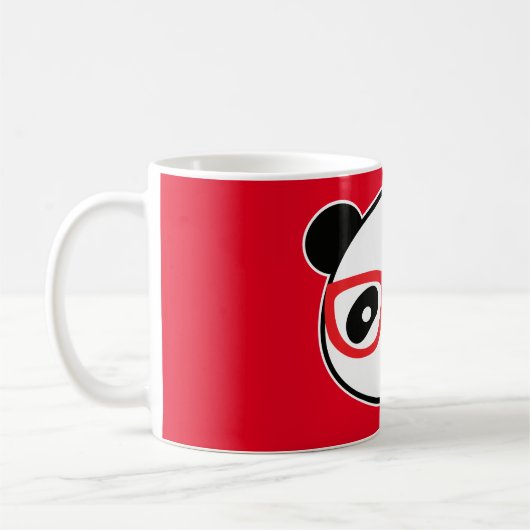Panda Tasse - Leon the Panda Bear Coffee Tasse (Links)