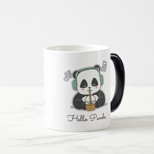 Panda-Tasse Verwandlungstasse (VorderseiteRechts)