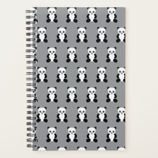 Panda-Teddybär-Planer Planer (Vorderseite)