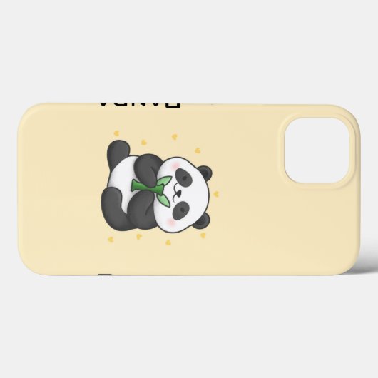 Panda-Telefonzelle Case-Mate iPhone Hülle (Rückseite (Horizontal))