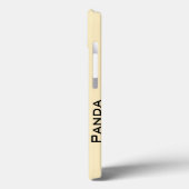 Panda-Telefonzelle Case-Mate iPhone Hülle (Rückseite / Links)