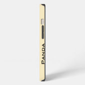 Panda-Telefonzelle iPhone Hülle (Linke Seite)