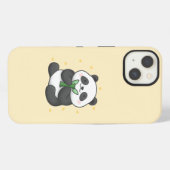 Panda-Telefonzelle iPhone Hülle (Rückseite (Horizontal))