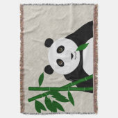 Panda Throw Blanket Decke (Vorderseite Vertikal)