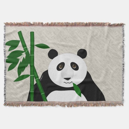 Panda Throw Blanket Decke (Vorderseite)