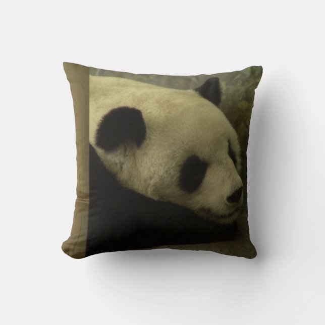 Panda Throw Pillow Kissen (Vorderseite)