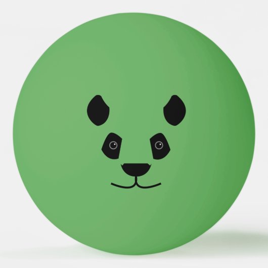 Panda Tischtennisball (Vorderseite)