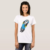 Panda Torwart Fußball T-Shirt (Vorne ganz)