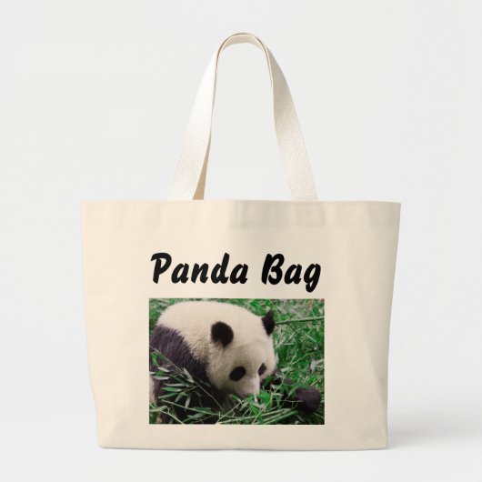 Panda Tote Tasche (Vorne)