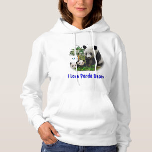 Panda trägt T - Shirt