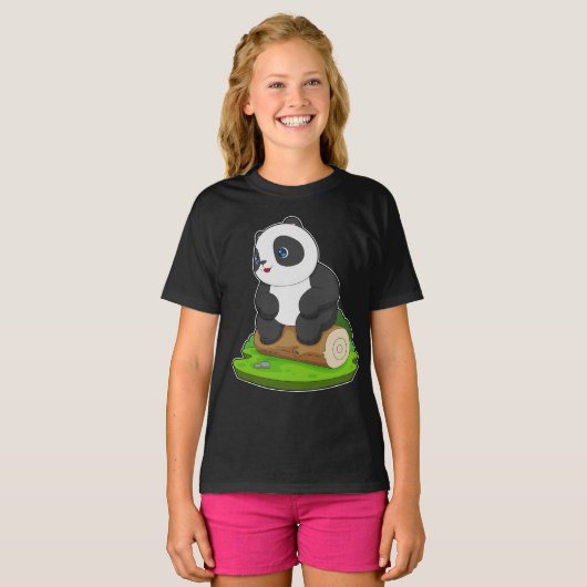 Panda Tree trunk T-Shirt (Vorne ganz)