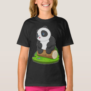 Panda Tree trunk T-Shirt
