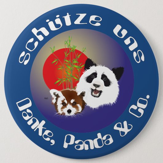 Panda Treffen Buttons (Vorderseite)
