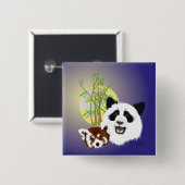 Panda Treffen Buttons (Vorne & Hinten)