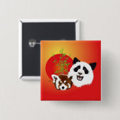 Panda Treffen Buttons (Vorne & Hinten)