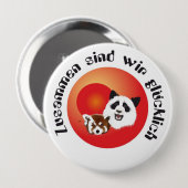 Panda Treffen Buttons (Vorne & Hinten)