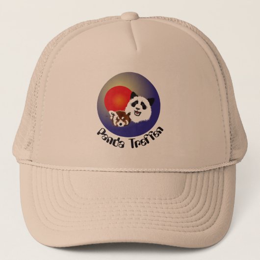 Panda Treffen Cap Truckerkappe (Vorderseite)
