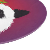 Panda Treffen Glasbrett Schneidebrett (Ecke)