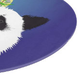 Panda Treffen Glasbrett Schneidebrett (Ecke)