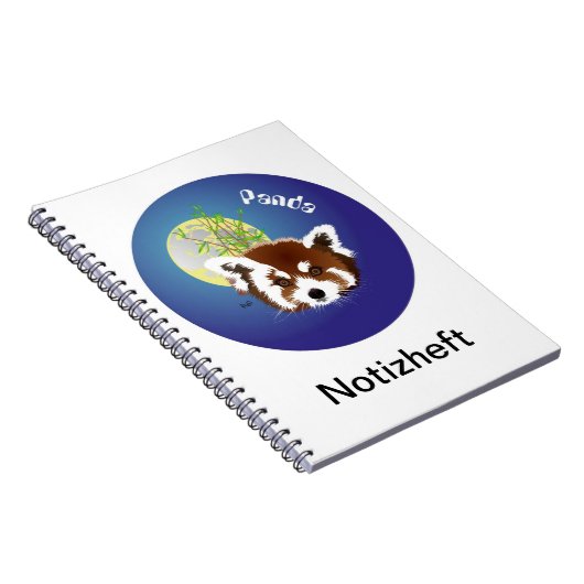 Panda Treffen Notizheft Notizblock (Rechte Seite)